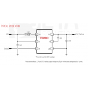 ETA1061 1uA***功耗高效率同步升压芯片 干电池升压***解决方案