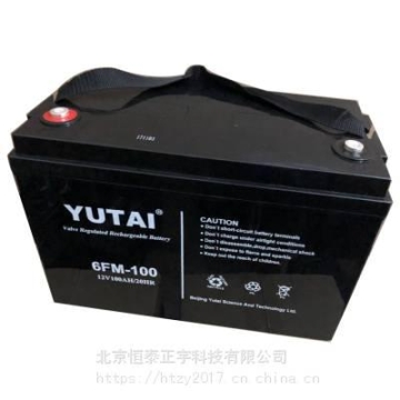 YUTAI蓄电池6FM-65 12V65AH/20HR 应急电源配电柜配套